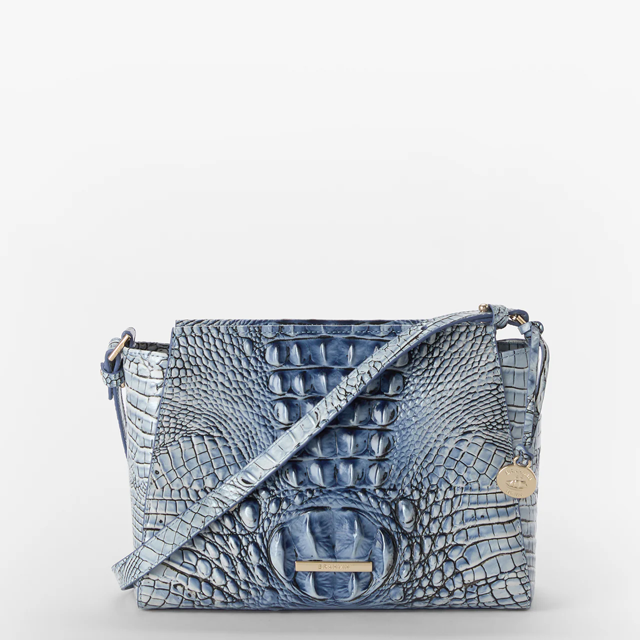 Brahmin Melbourne Collection Hillary Crossbody, Bellbottom Blue