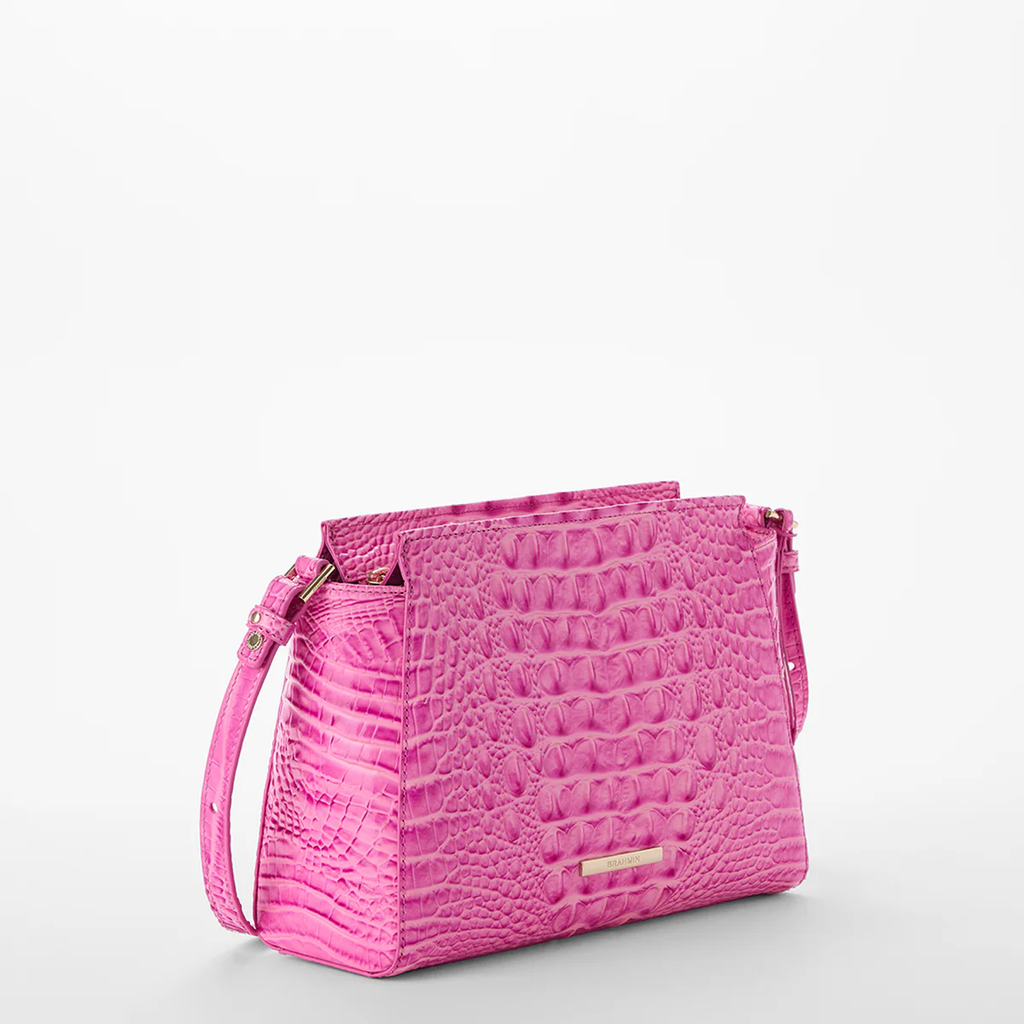 Brahmin Melbourne Collection Hillary Crossbody, Candy Pink