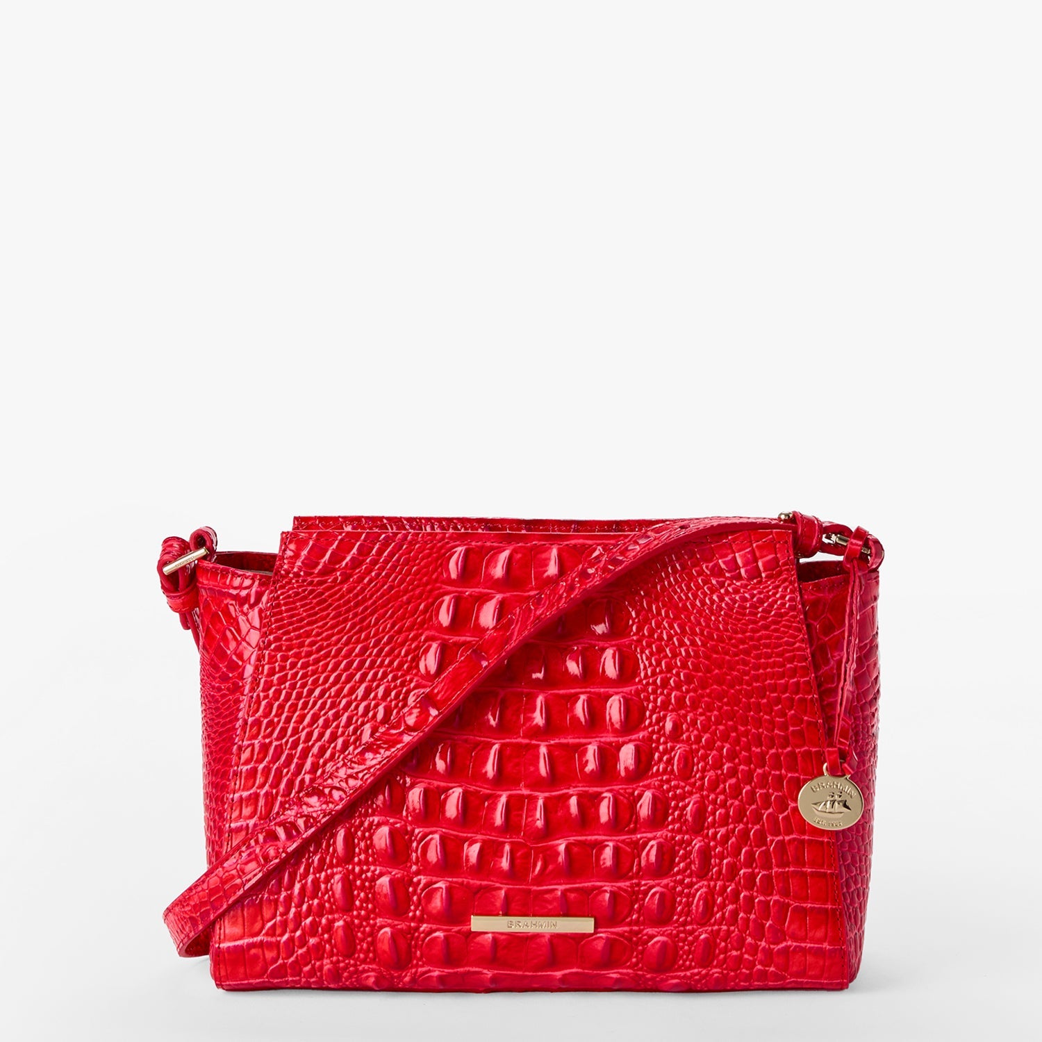 Brahmin Melbourne Collection Hillary Crossbody, Sriracha