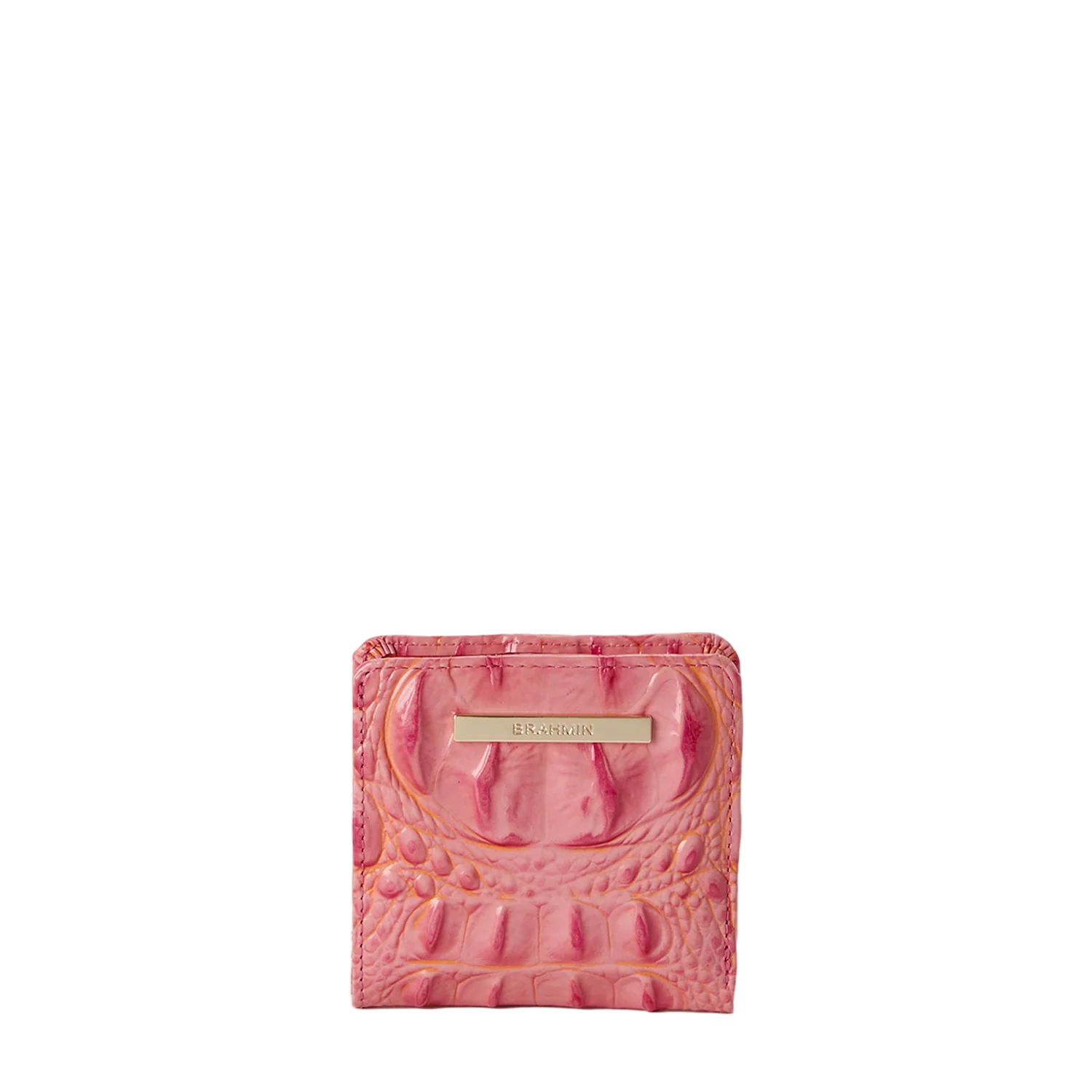 Brahmin Melbourne Collection Jane Wallet, Coral Snapdragon