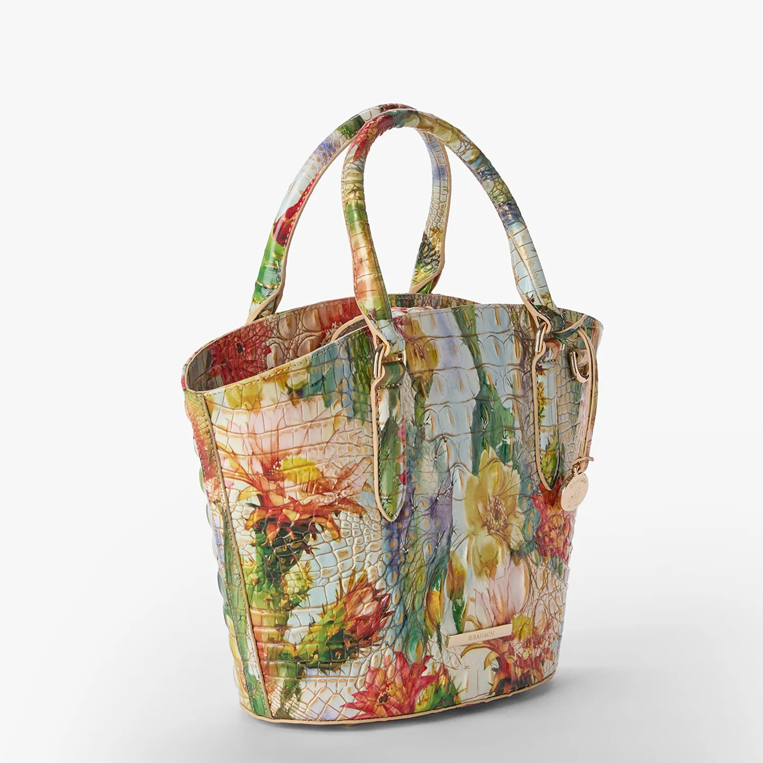 Brahmin Melbourne Collection Jenny Satchel, Succulent Bloom