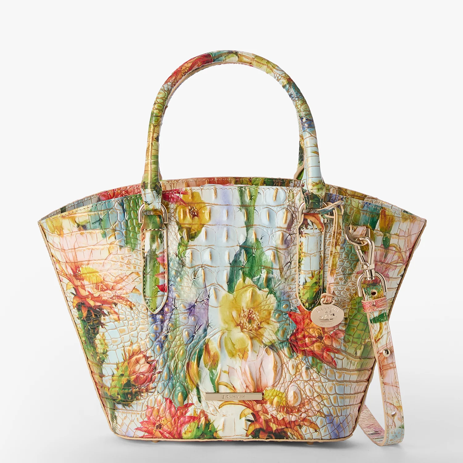 Brahmin Melbourne Collection Jenny Satchel, Succulent Bloom