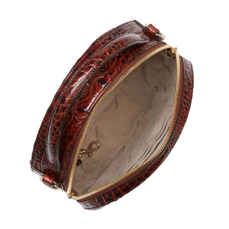 Brahmin Melbourne Collection Lane Crossbody, Pecan