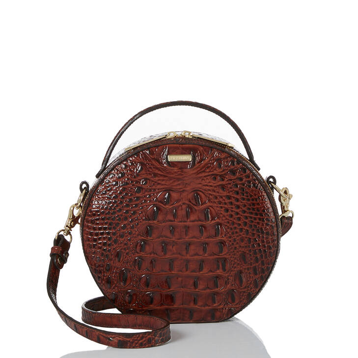 Brahmin Melbourne Collection Lane Crossbody, Pecan