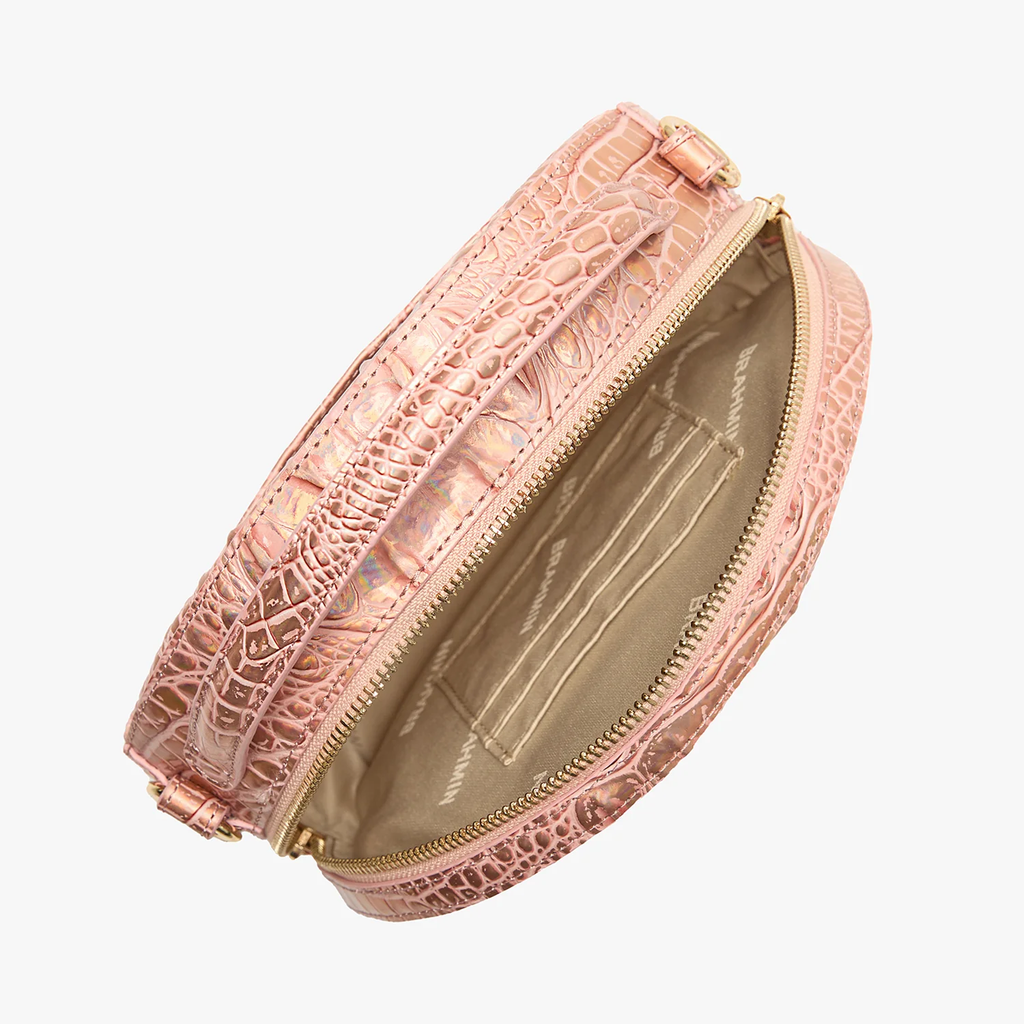 Brahmin Melbourne Collection Lane Crossbody, Rose Gold