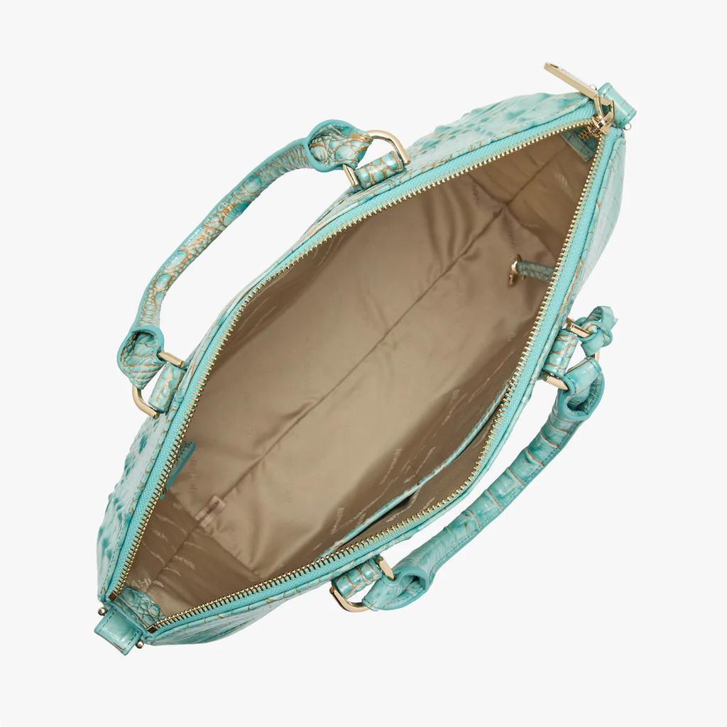 Brahmin Melbourne Collection Large Duxbury Satchel, Waterfall