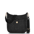Brahmin Melbourne Collection Leia Crossbody, Black