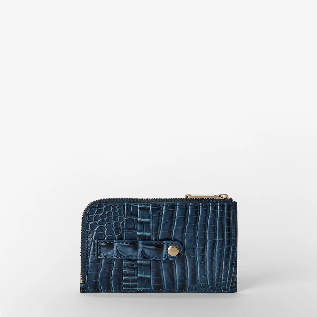 Brahmin Melbourne Collection Lennon Wallet, Retro Blue
