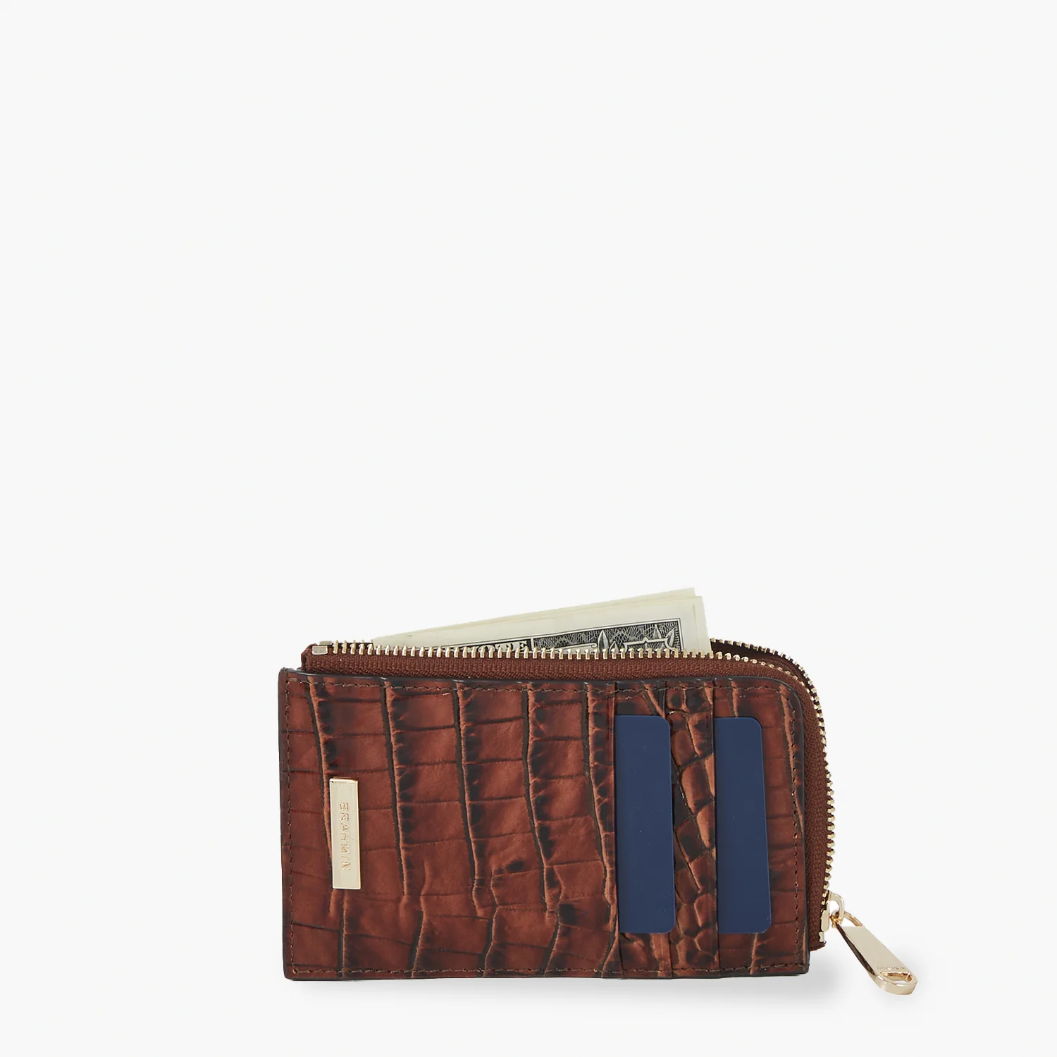 Brahmin Melbourne Collection Lennon Wallet, Retro Blue