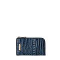 Brahmin Melbourne Collection Lennon Wallet, Retro Blue
