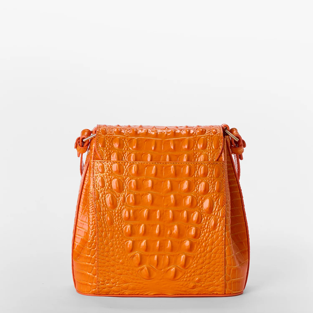Brahmin Melbourne Collection Margo Crossbody, Mango Orange
