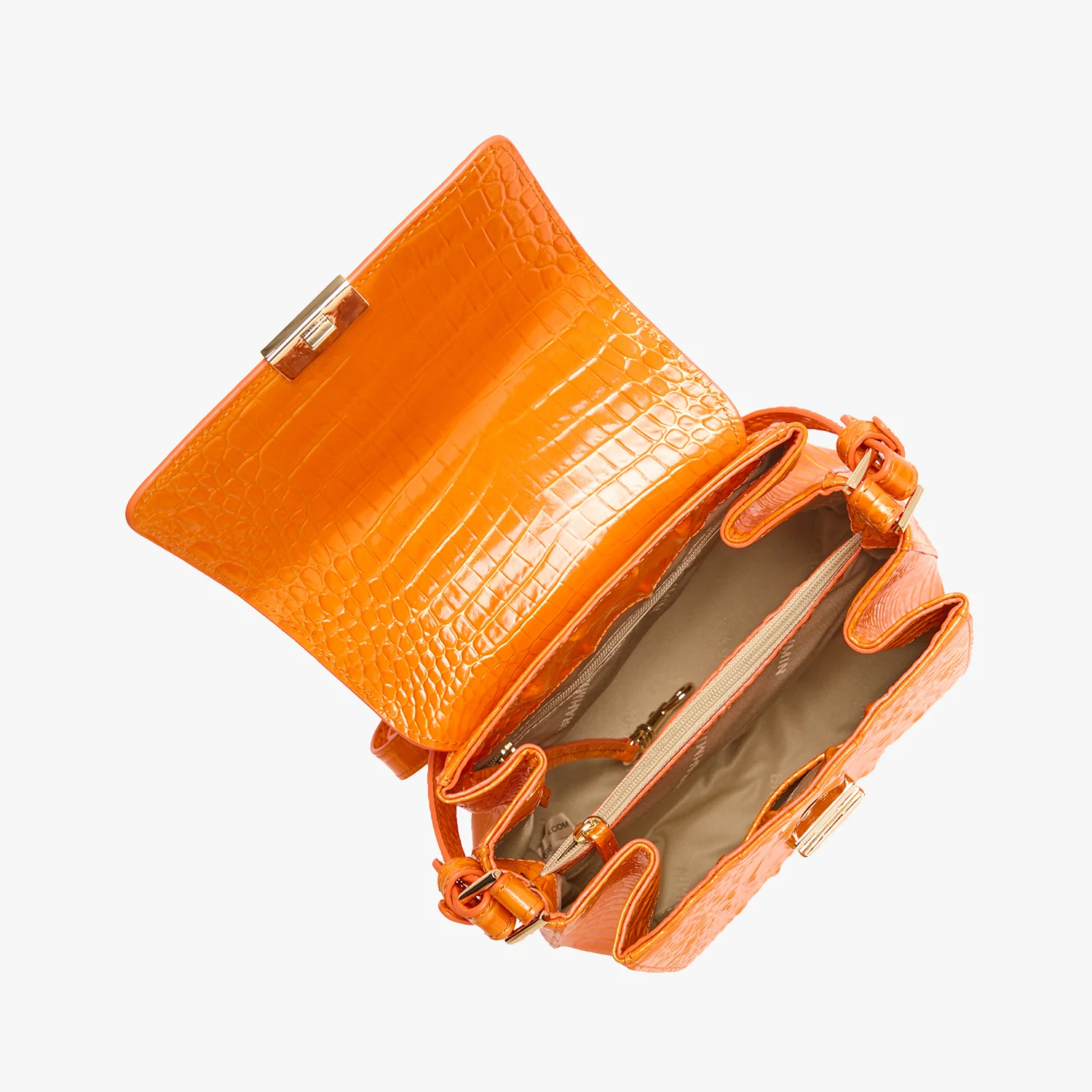 Brahmin Melbourne Collection Margo Crossbody, Mango Orange