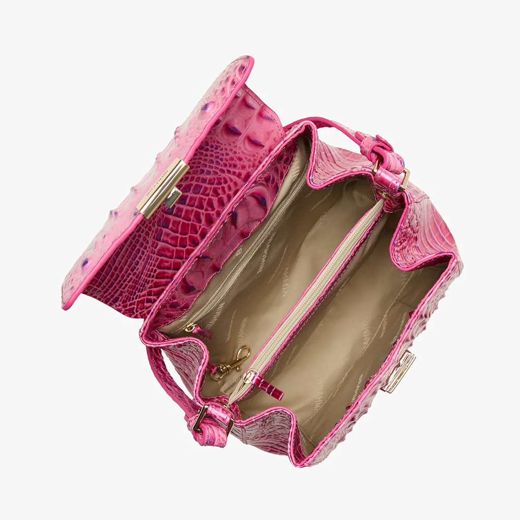 Brahmin Melbourne Collection Margo Crossbody, Phlox Pink