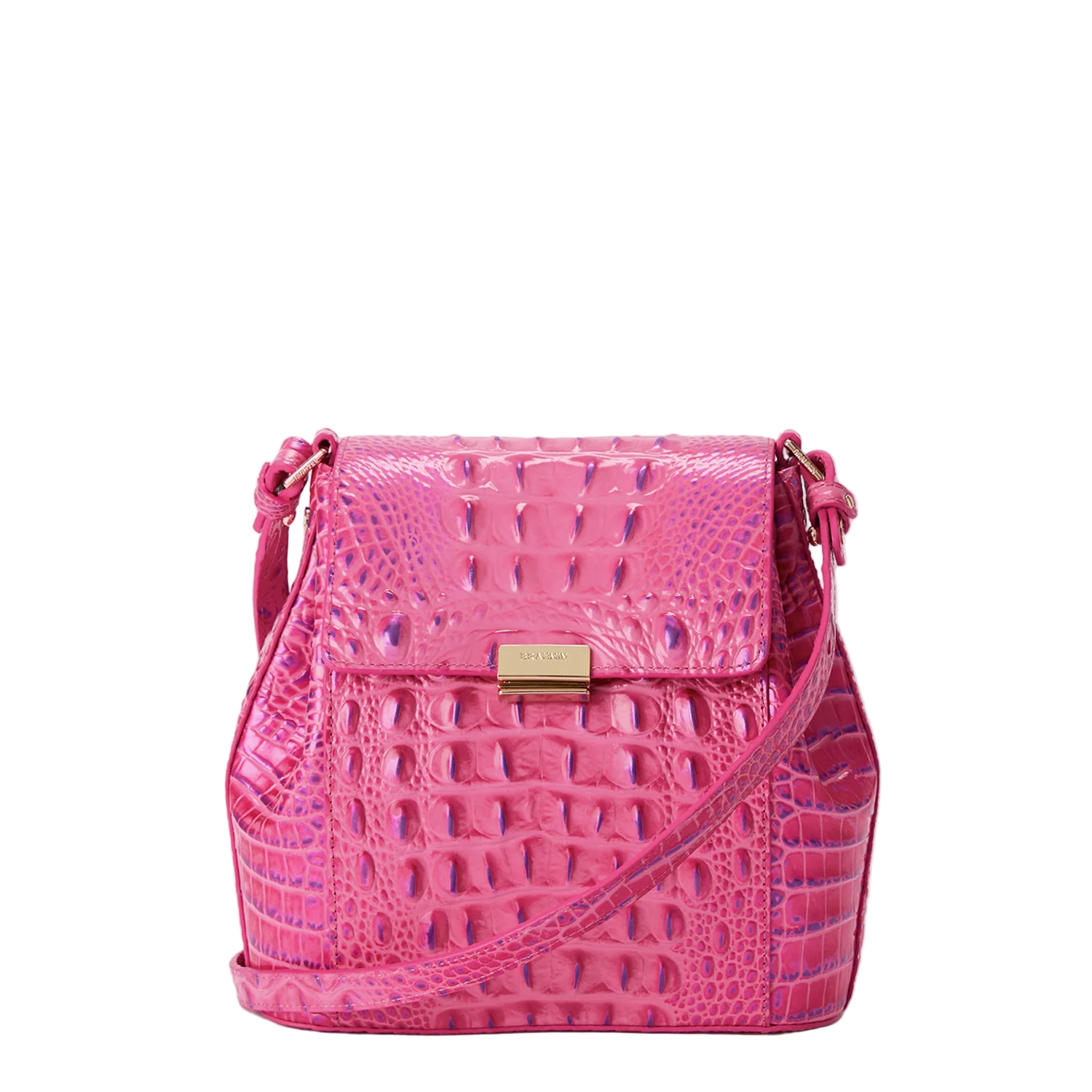 Brahmin Melbourne Collection Margo Crossbody, Phlox Pink