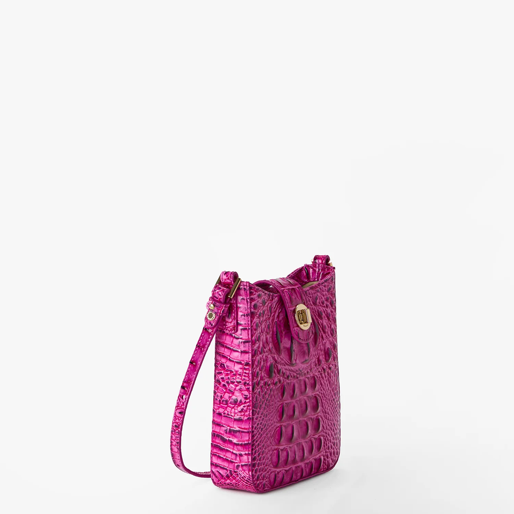 Brahmin Melbourne Collection Marley Crossbody, Electric Fuchsia
