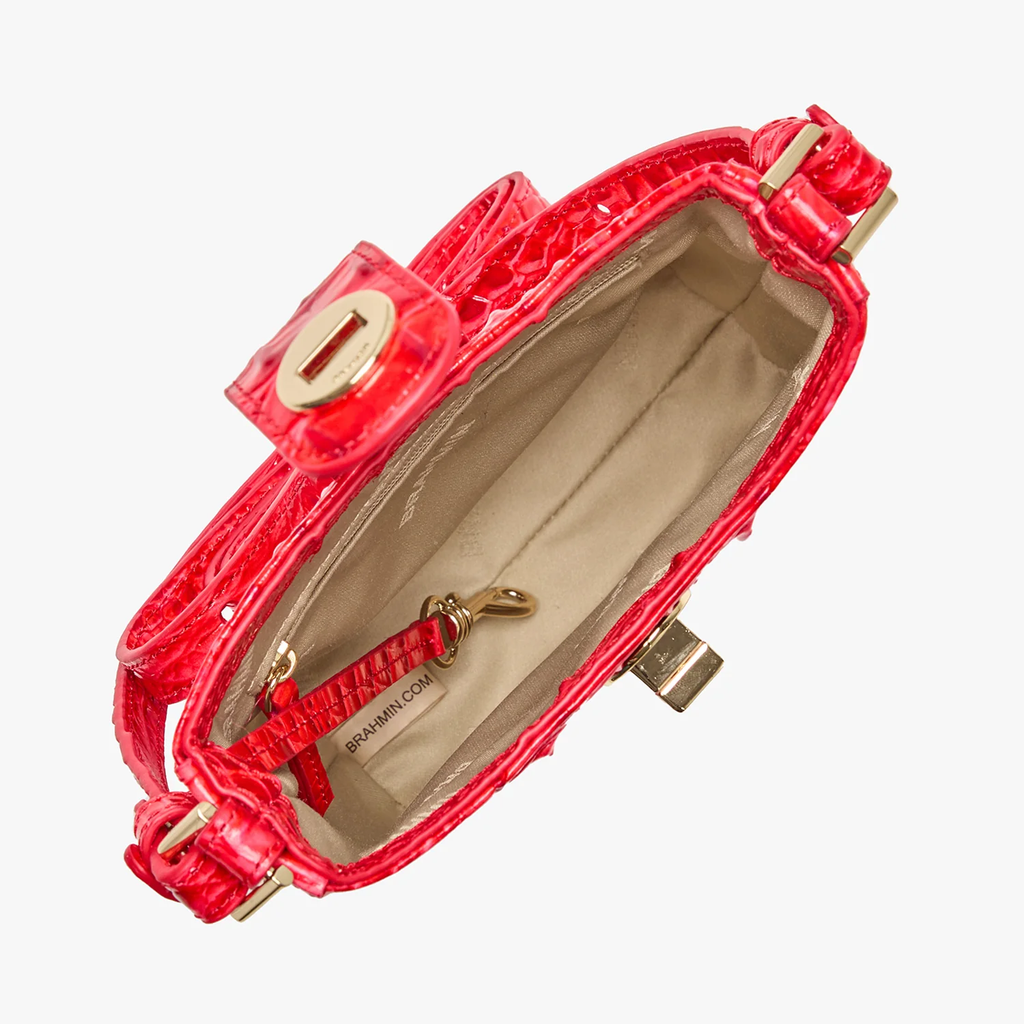 Brahmin Melbourne Collection Marley Crossbody, Sriracha