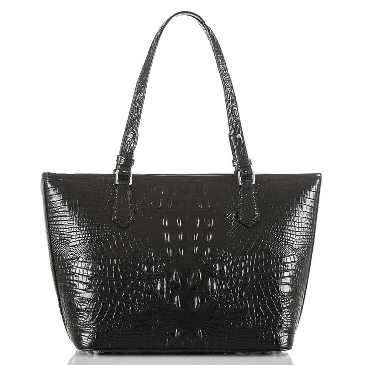 Brahmin Melbourne Collection Medium Asher Tote, Black