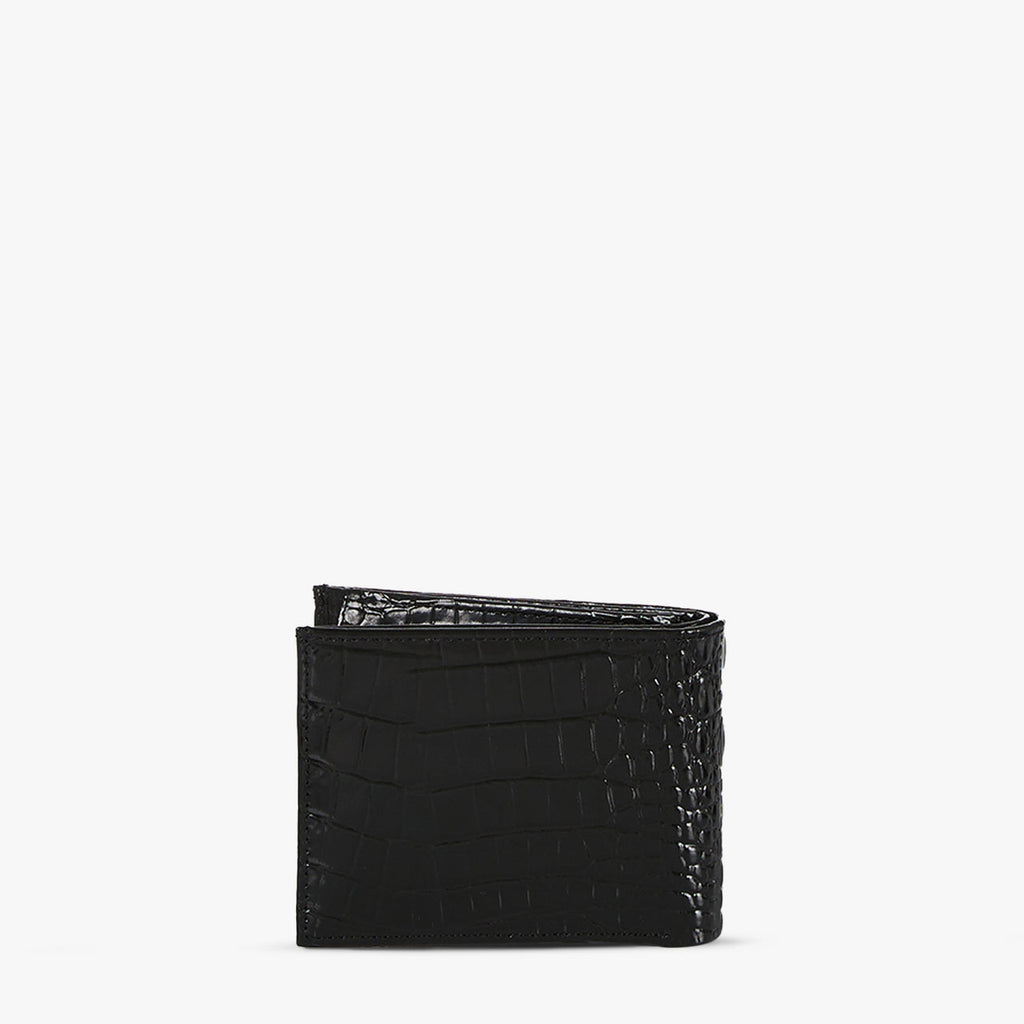 Brahmin Melbourne Collection Men's Bifold Wallet, Black