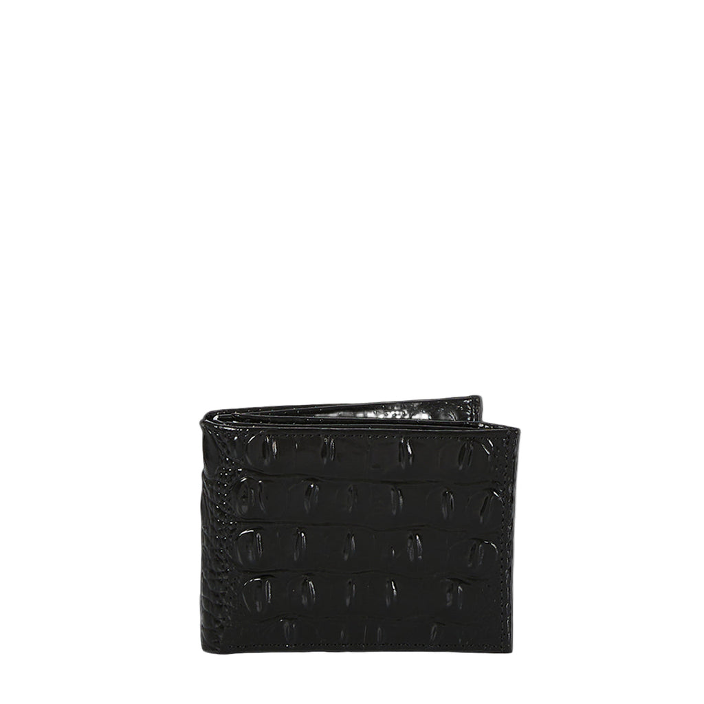 Brahmin Melbourne Collection Men's Bifold Wallet, Black