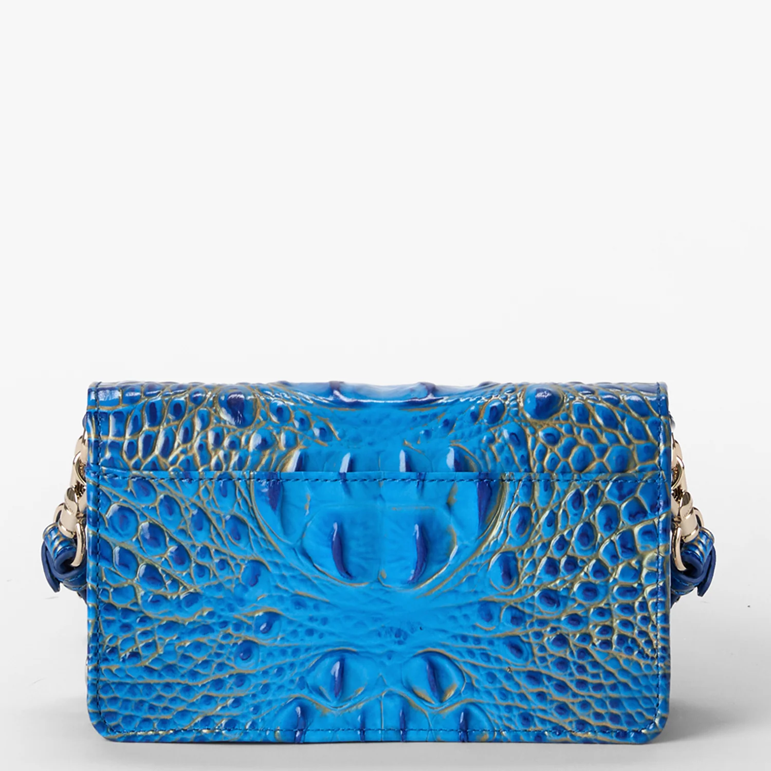 Brahmin Melbourne Collection Minuette Crossbody, Electric Indigo Ombre