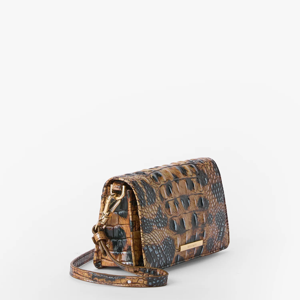 Brahmin Melbourne Collection Minuette Crossbody, Golden Lynx