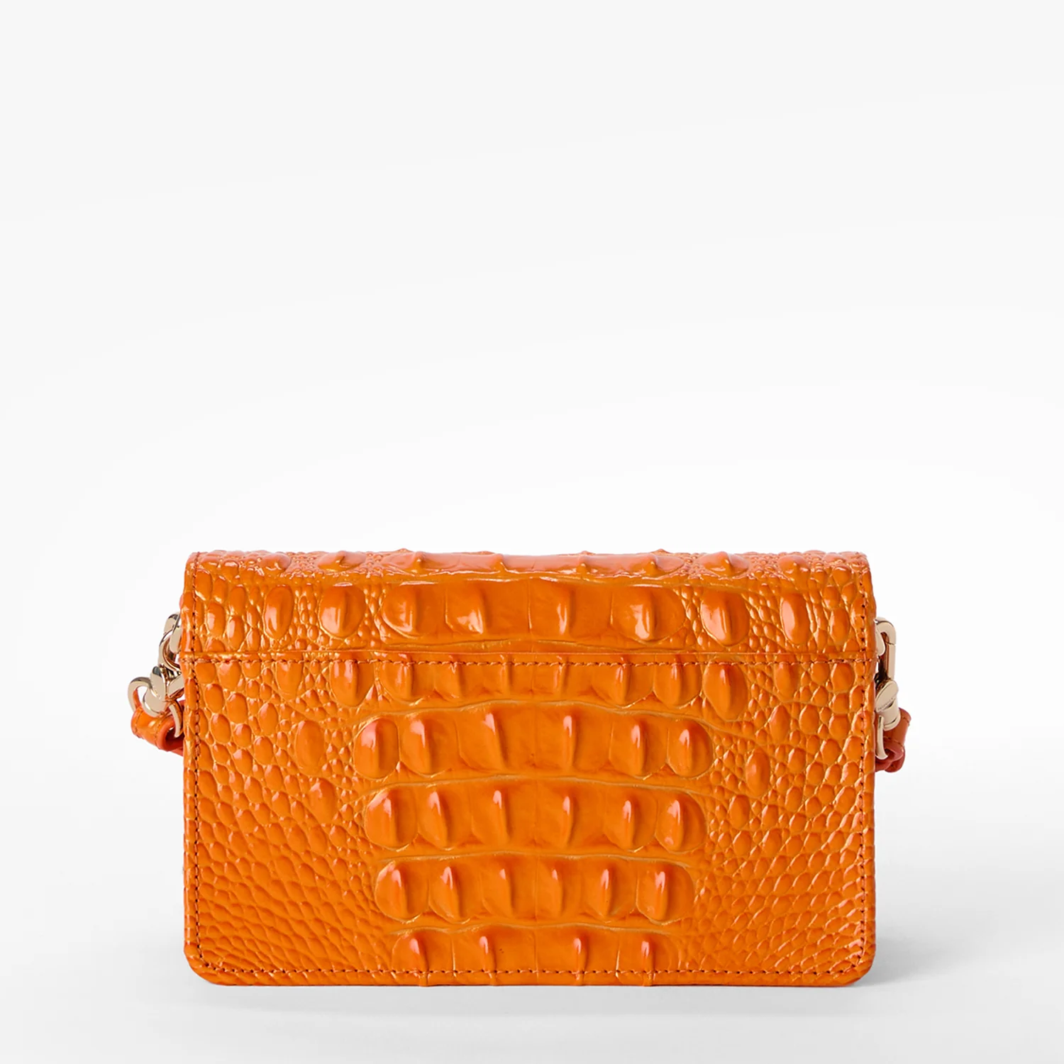 Brahmin Melbourne Collection Minuette Crossbody, Mango Orange