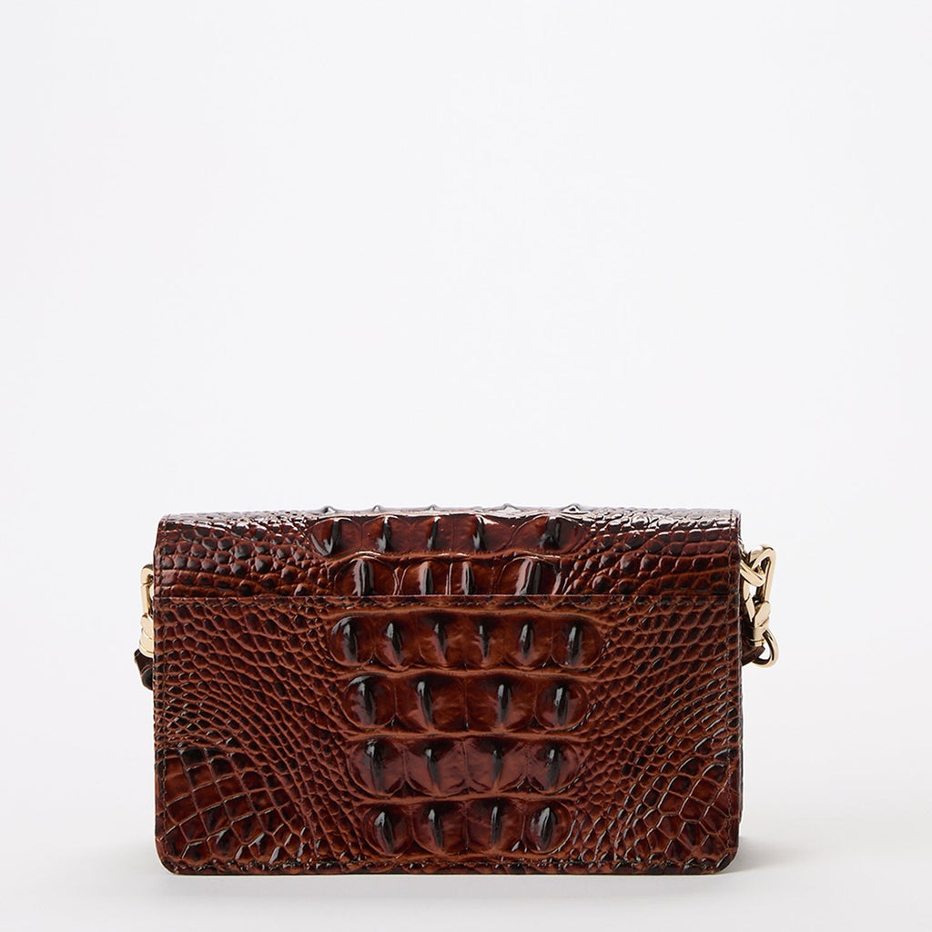Brahmin Melbourne Collection Minuette Crossbody, Pecan