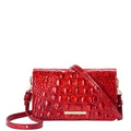 Brahmin Melbourne Collection Minuette Crossbody, Red Opal