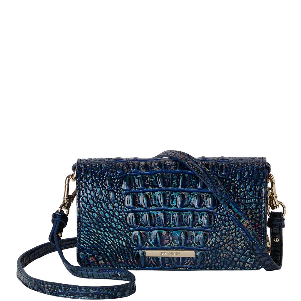 Brahmin Melbourne Collection Minuette Crossbody, Royal Blue