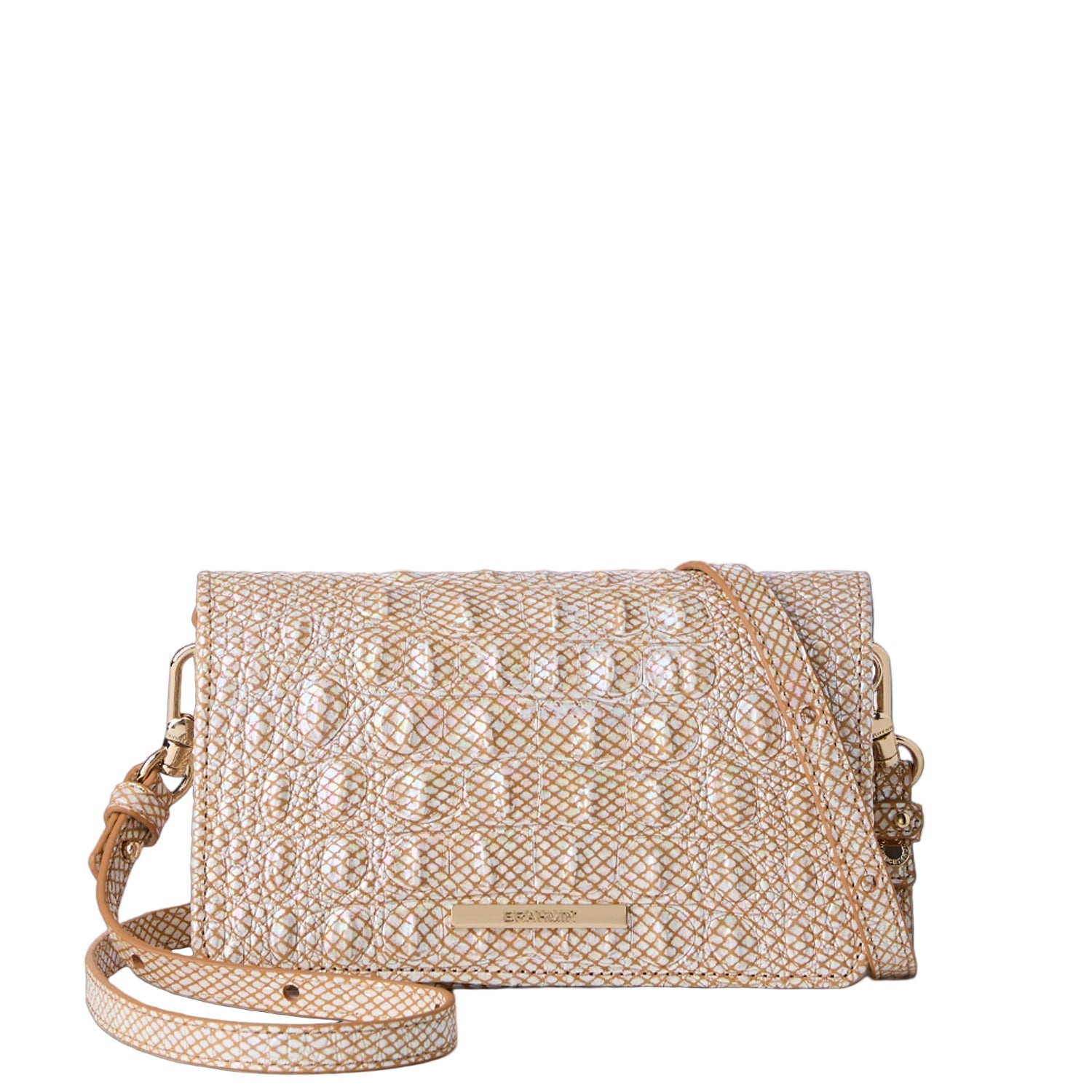 Brahmin Melbourne Collection Minuette Crossbody, Tiramisu