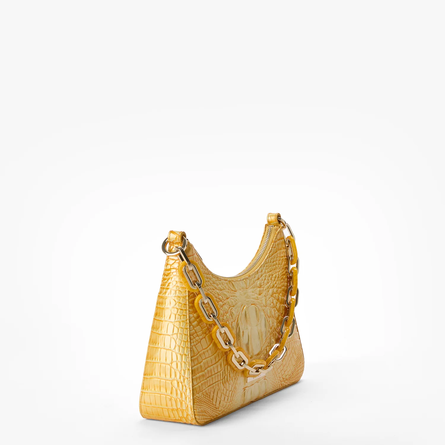 Brahmin Melbourne Collection Mod Esme Shoulder Bag, Lemon Drop