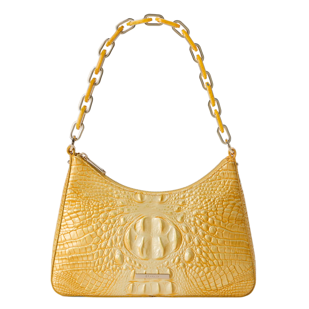 Brahmin Melbourne Collection Mod Esme Shoulder Bag, Lemon Drop