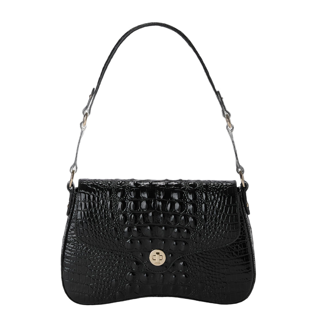 Brahmin Melbourne Collection Neridia Shoulder Bag, Black