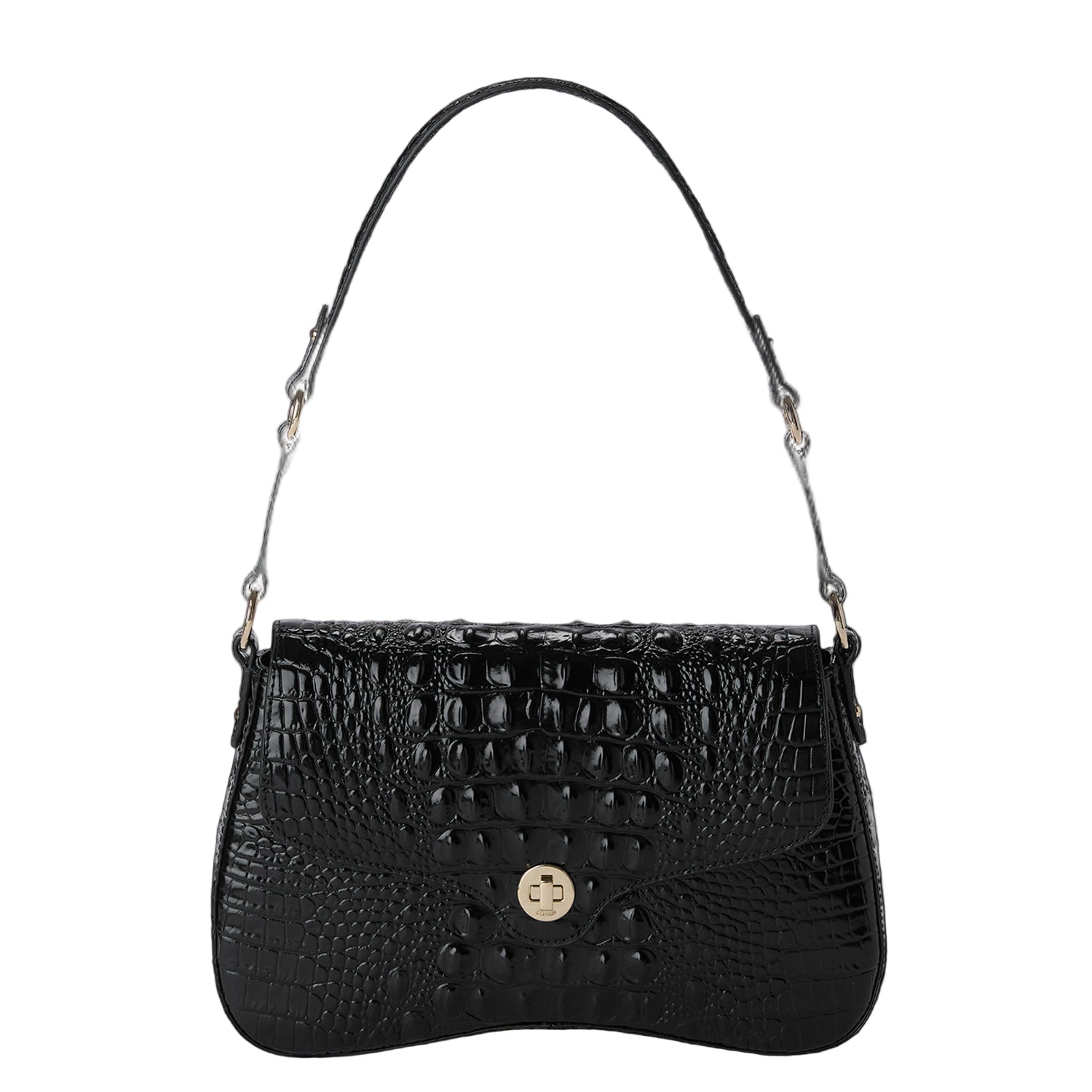 Brahmin Melbourne Collection Neridia Shoulder Bag, Black