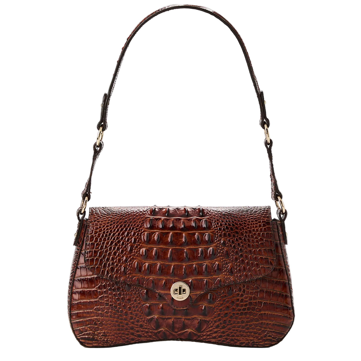 Brahmin Melbourne Collection Neridia Shoulder Bag, Pecan