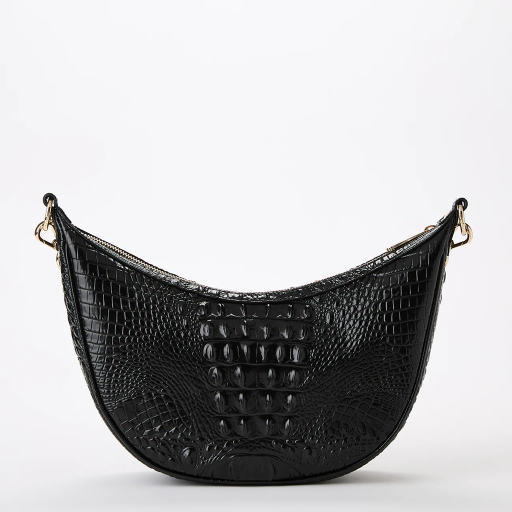 Brahmin Melbourne Collection Percy Crossbody, Black