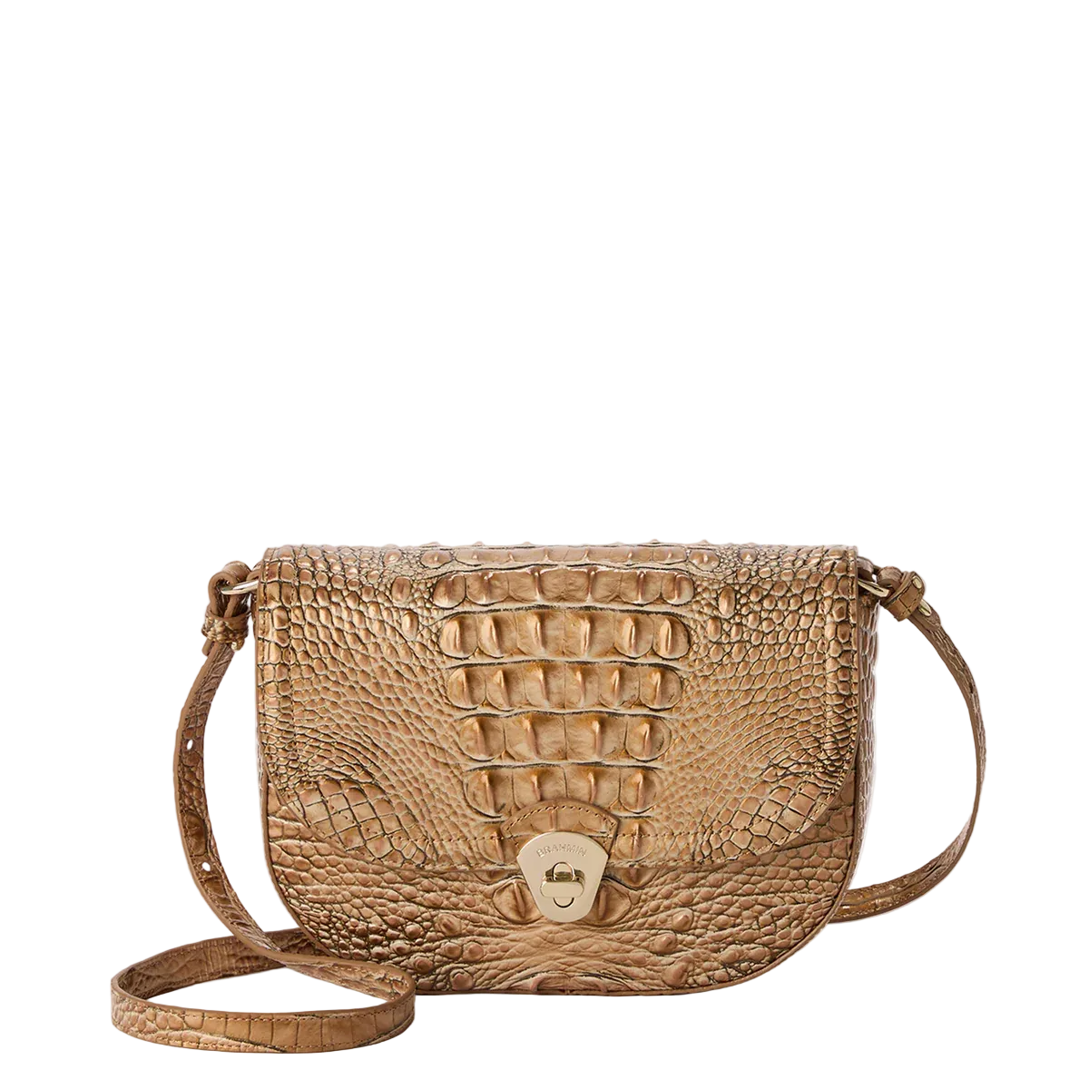 Brahmin Melbourne Collection Portia Crossbody, Driftwood
