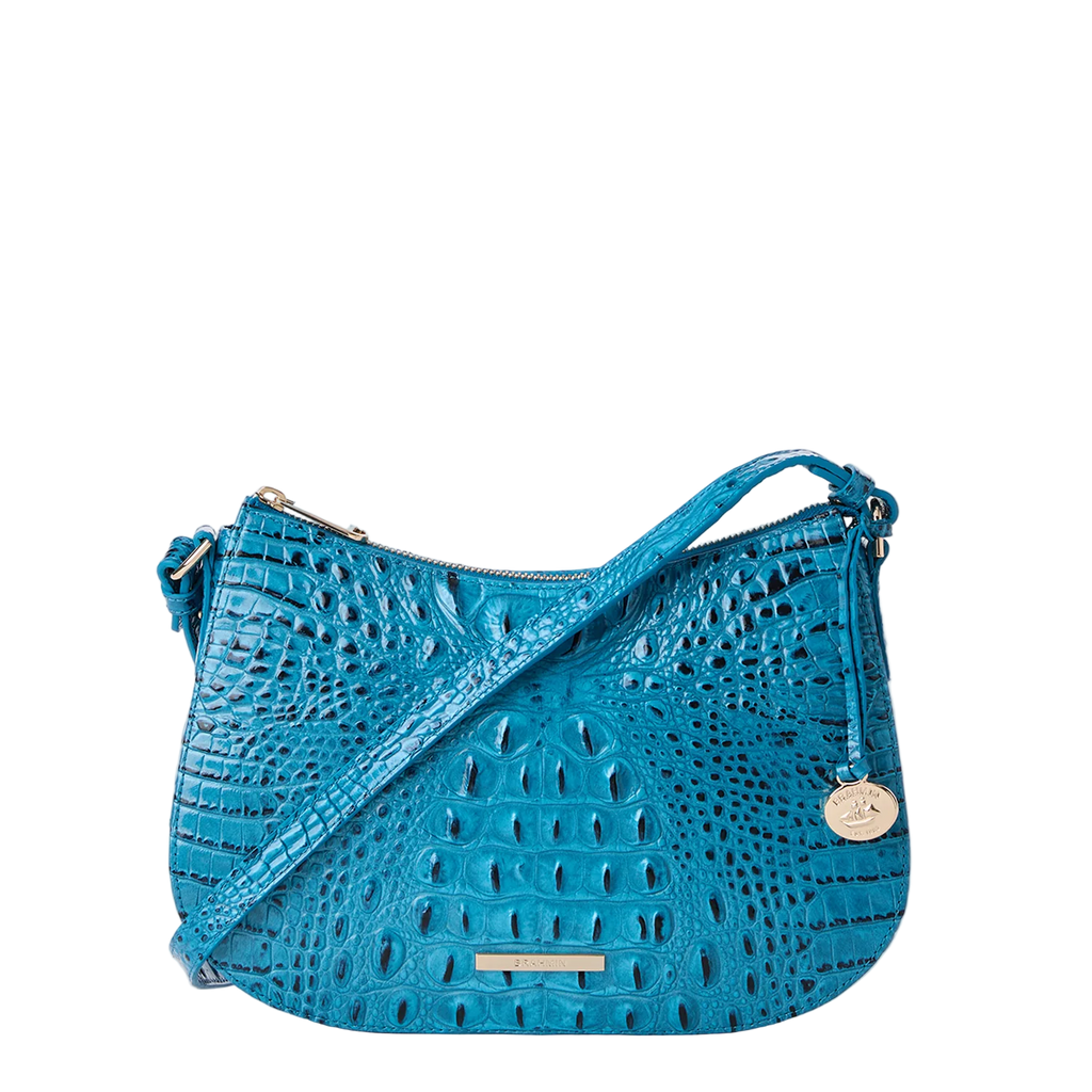Brahmin Melbourne Collection Shayna Crossbody, Vibrant Azure