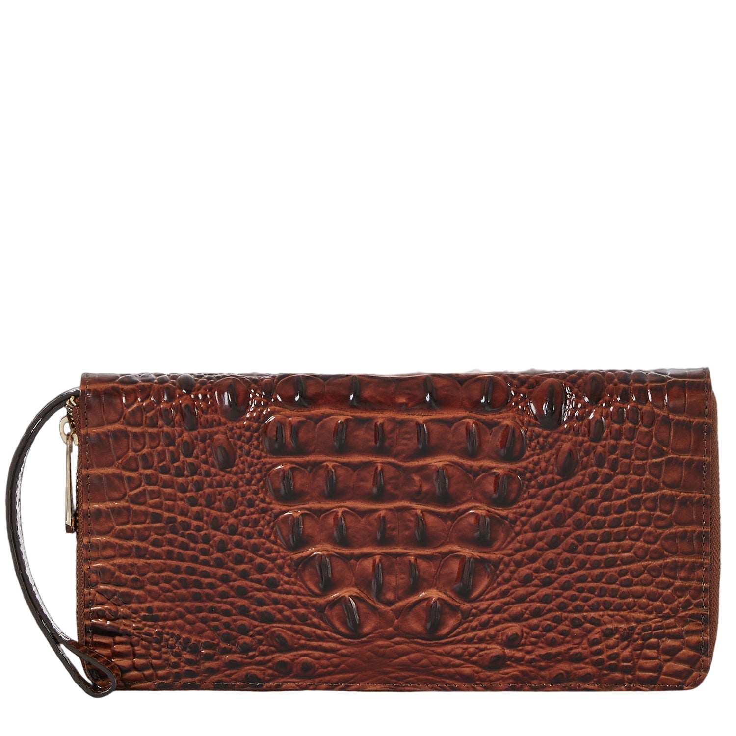 Brahmin Melbourne Collection Skyler Clutch Wallet, Pecan