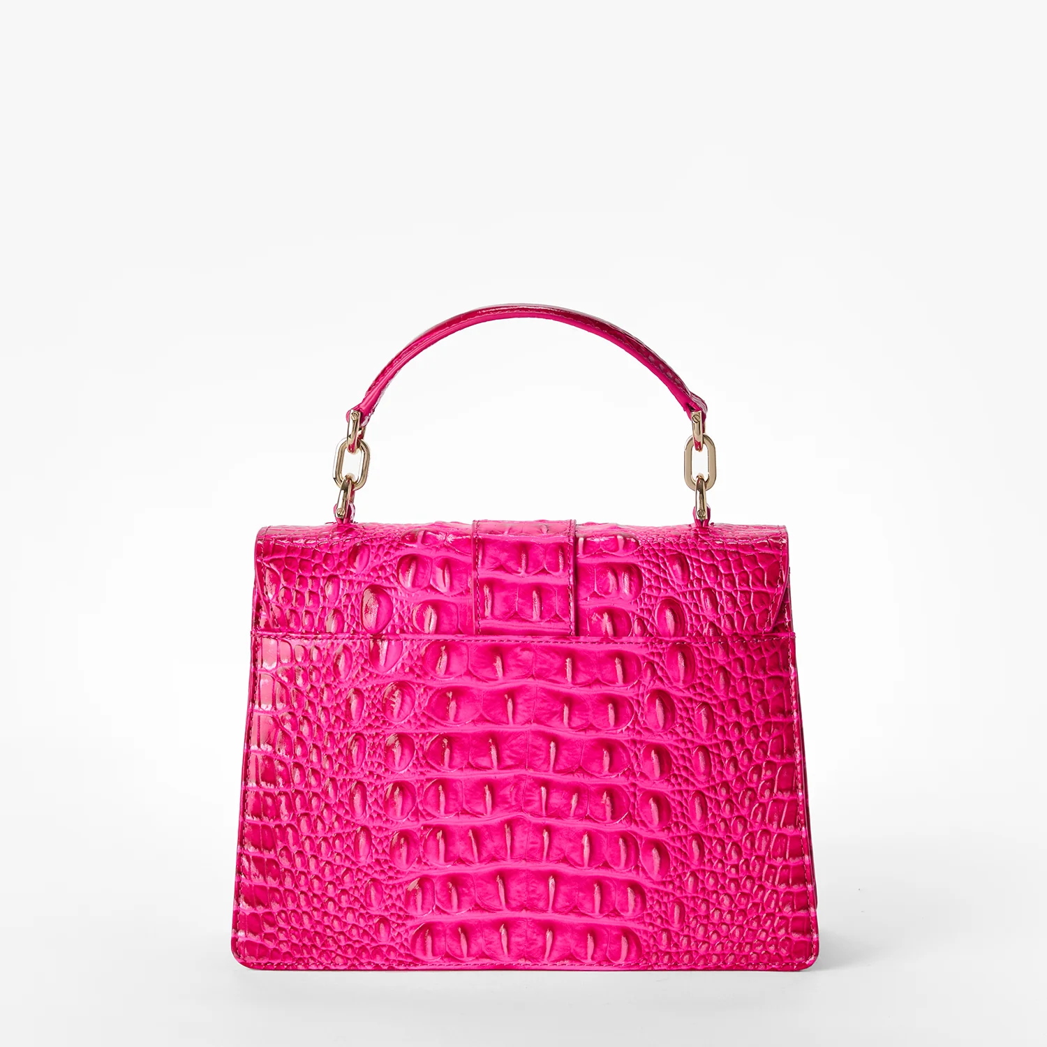 Brahmin Melbourne Collection Small Hallie Satchel, Affection