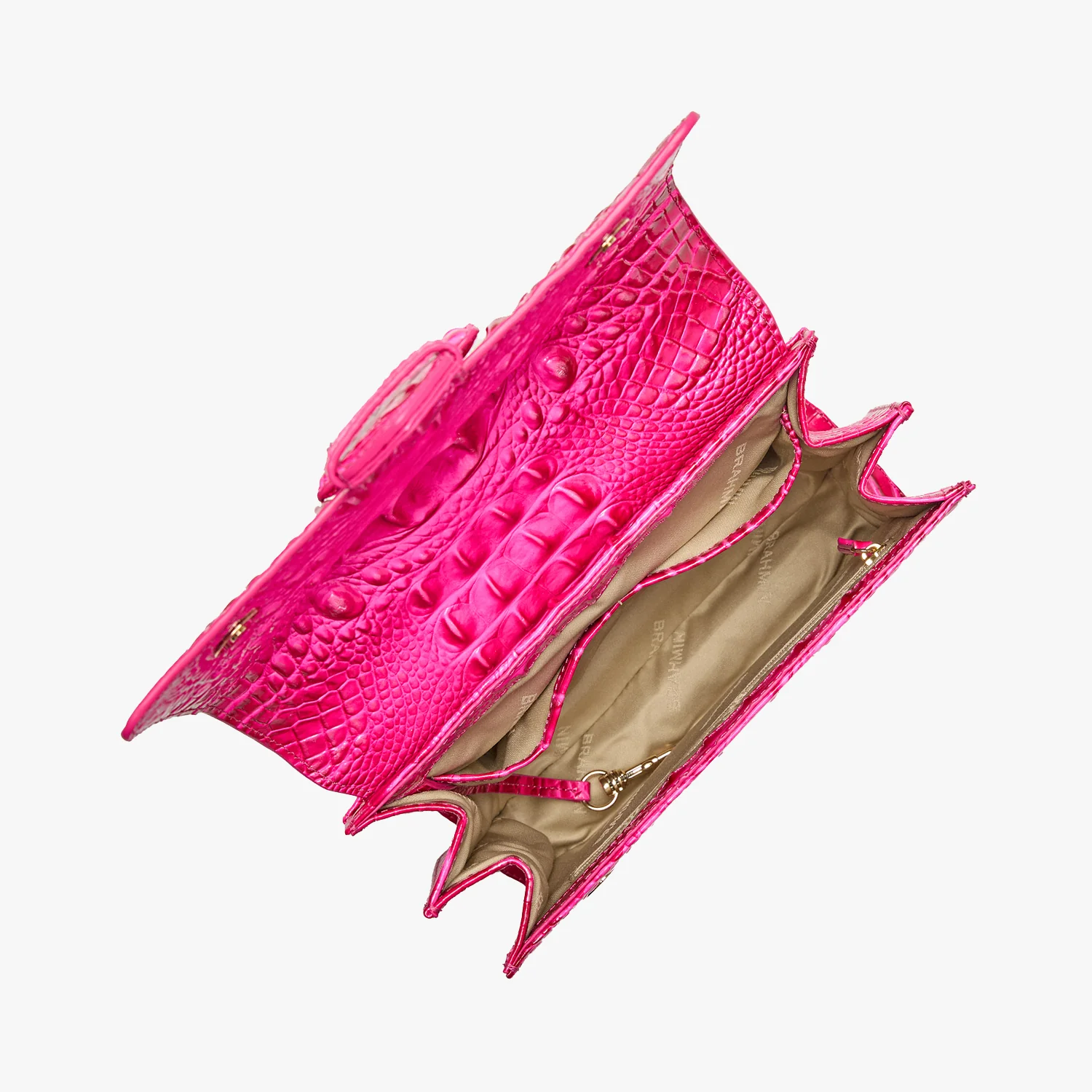 Brahmin Melbourne Collection Small Hallie Satchel, Affection