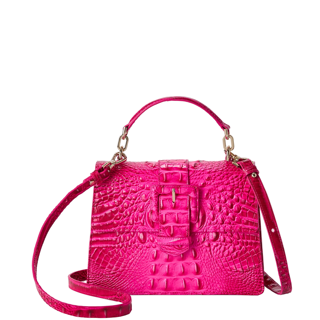 Brahmin Melbourne Collection Small Hallie Satchel, Affection