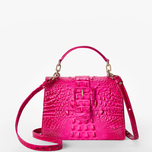 Brahmin Melbourne Collection Small Hallie Satchel, Affection
