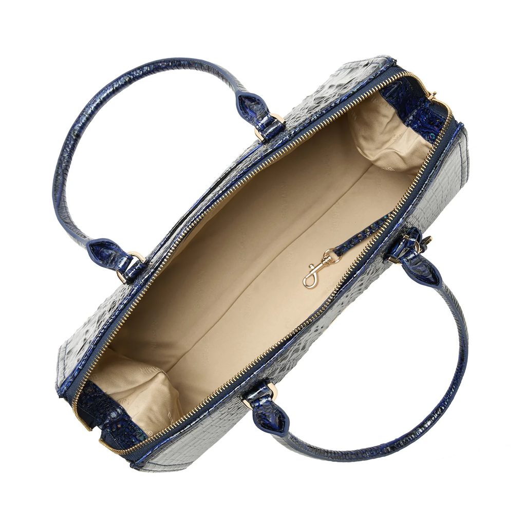 Brahmin Melbourne Collection Sophia Satchel, Royal Blue