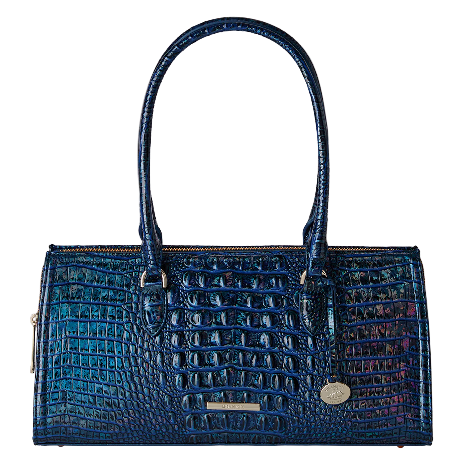 Brahmin Melbourne Collection Sophia Satchel, Royal Blue