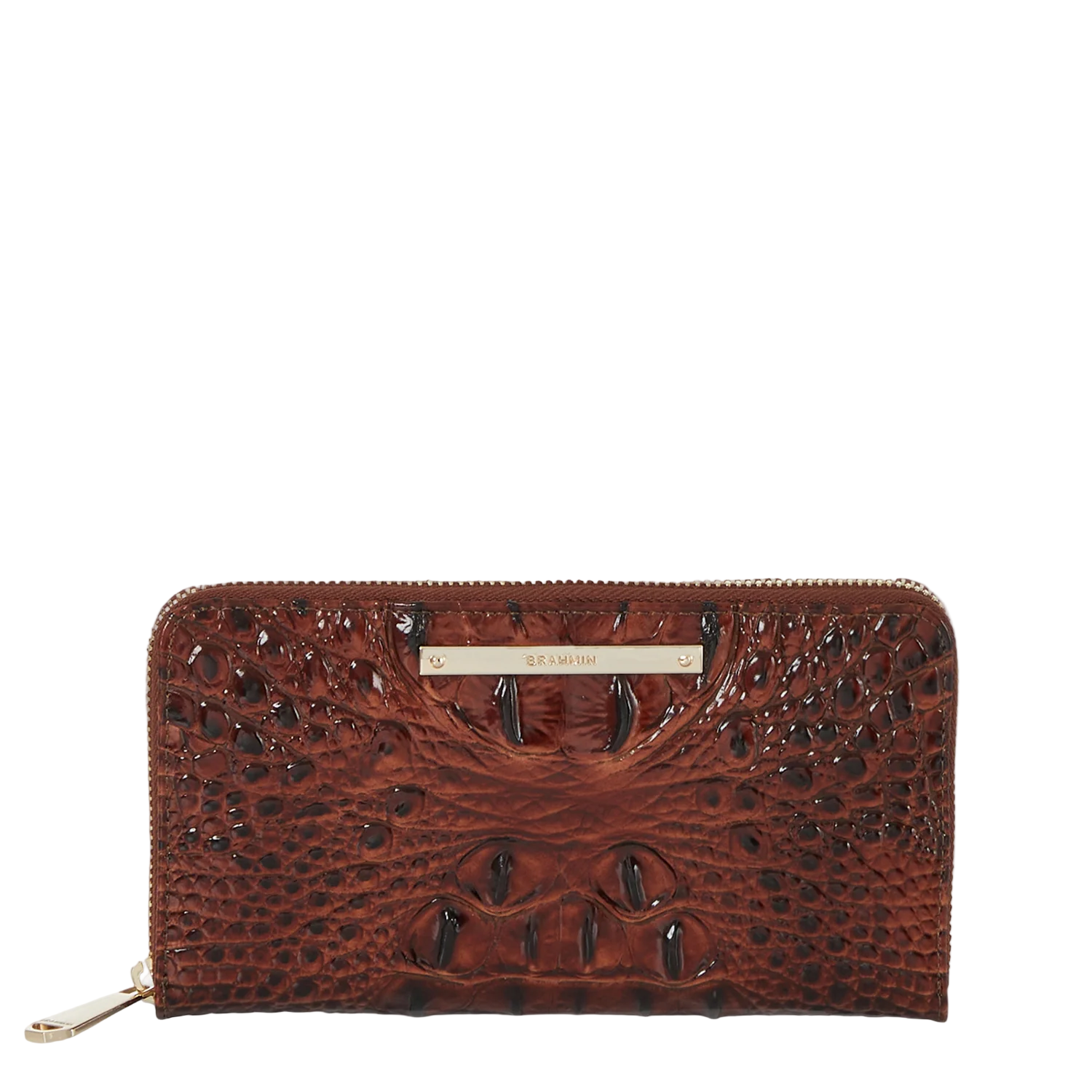 Brahmin Melbourne Collection Suri Wallet, Pecan