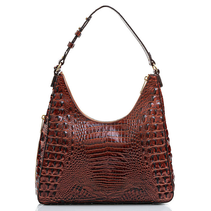 Brahmin Melbourne Collection Tabitha Shoulder Bag, Pecan