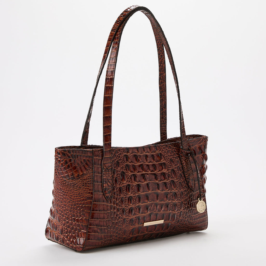 Brahmin Melbourne Collection Tonya Tote, Pecan