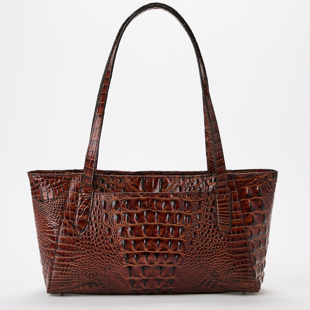 Brahmin Melbourne Collection Tonya Tote, Pecan