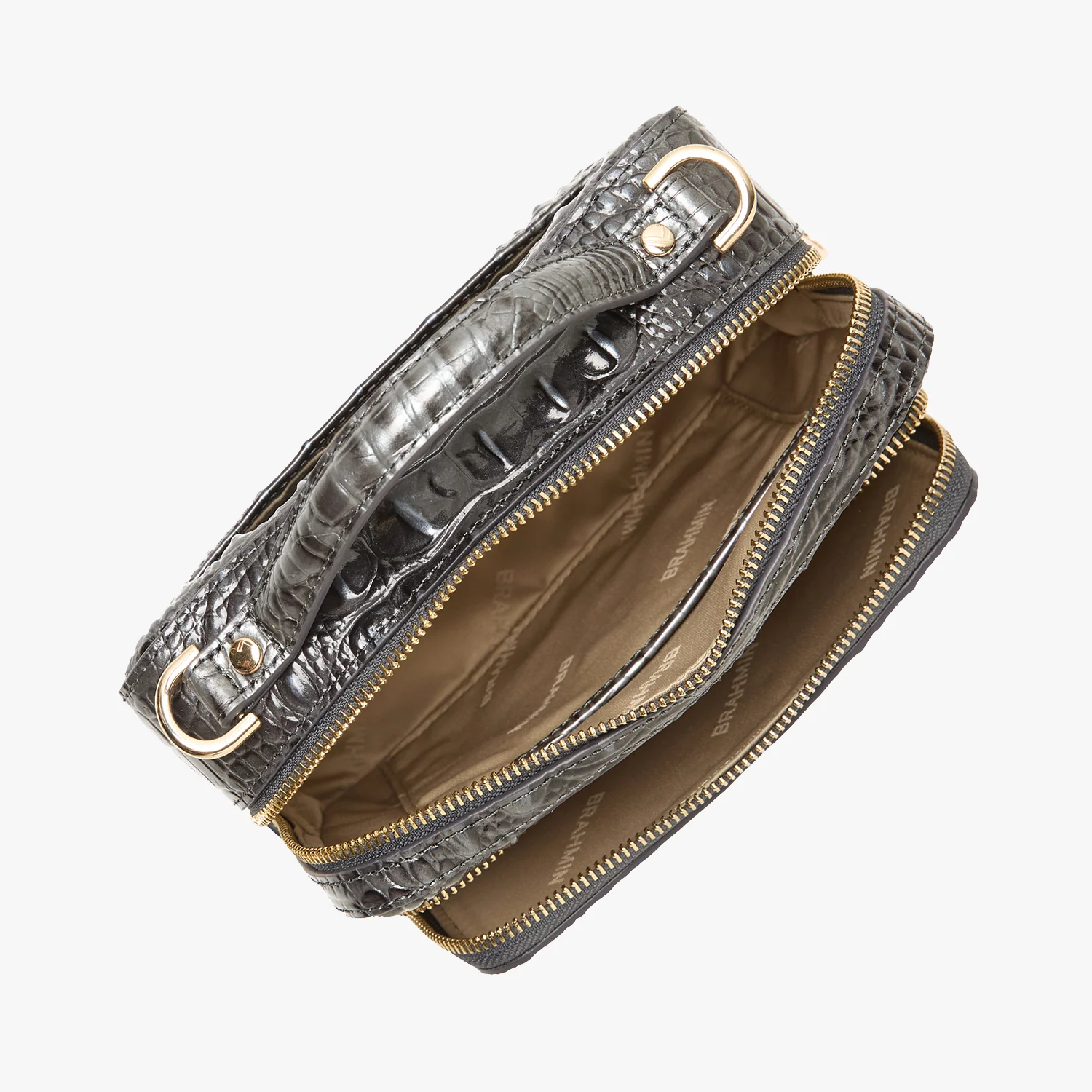 Brahmin Melbourne Collection Tori Crossbody, Charcoal